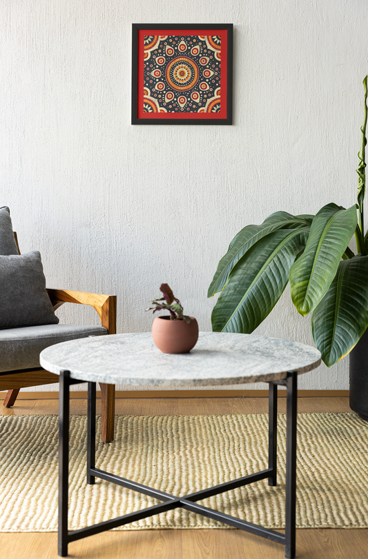 Ethnic - Wall Art Hanging For Home Decor ( 14 x 14 inches )